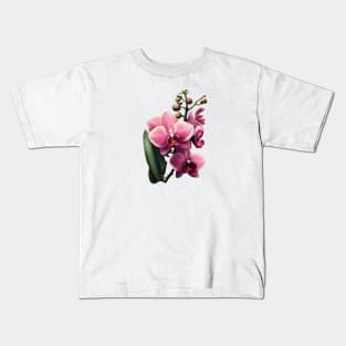 Pink Orchid Kids T-Shirt